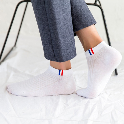 Calcetines Deportivos Casuales De Algodón Para Hombre, 5 Par