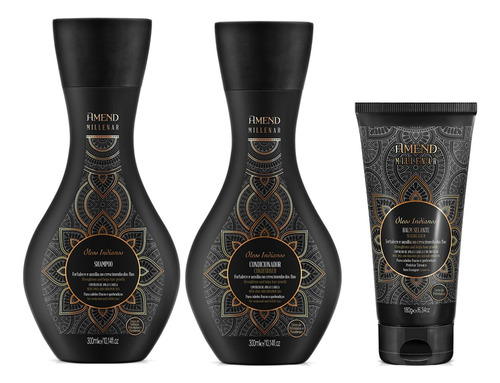  Amend Millenar Óleos Indianos Shampoo E Cond E Balm Selante