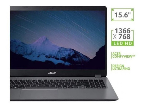 Notebook A315-56-34a9 10 I3 1005g1 8gb Hd 1tb Aspire 3 Acer