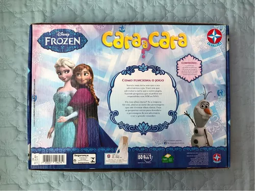 Jogo de Tabuleiro Cara a Cara Frozen II Disney 1602900163 Jogos de