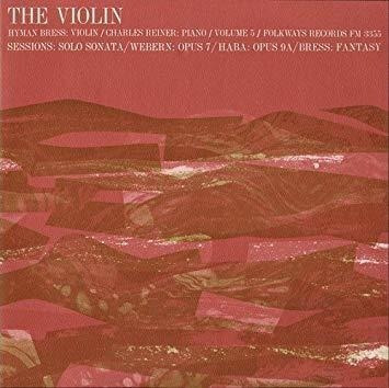 Bress Hyman The Violin: Vol. 5 Usa Import Cd
