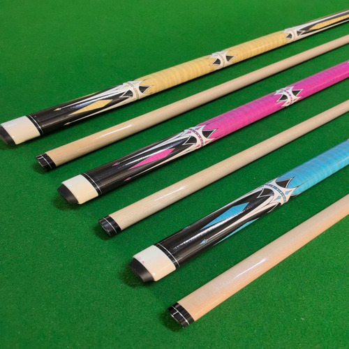 1/2 Piscina Dividida Cue Pool Stick 145 Cm Con Punta De 13