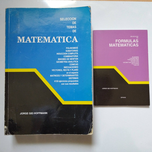 Matemática Hoffman  5to Año