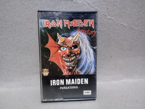 Iron Maiden - Purgatorio Cassette 1990 La Cueva Musical