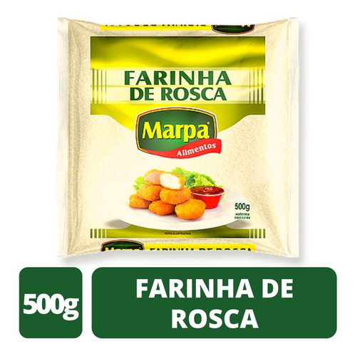 Farinha De Rosca Premium 500g Marpa Alimentos