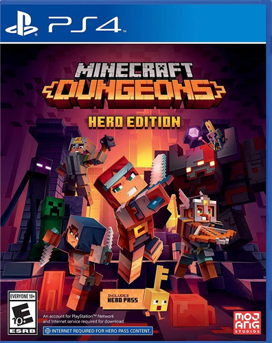 Minecraft Dungeons Playstation 4 Ps4, Físico