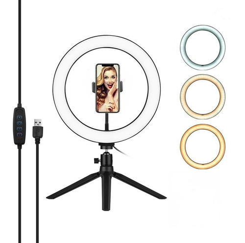 Aro De Luz Led 26cm