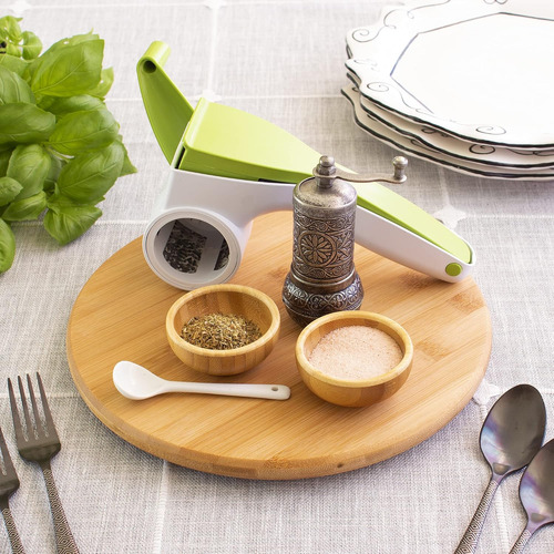 Tb Home - Base Giratoria Lazy Susan De Bambú