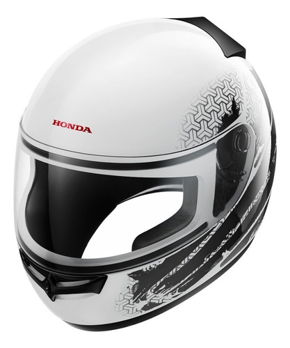 Capacete Honda Fechado Hfs Dreamer Branco/grafite