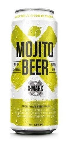 Cerveza X Mark Mojito 500ml X 12 Unidades. Envío Gratis