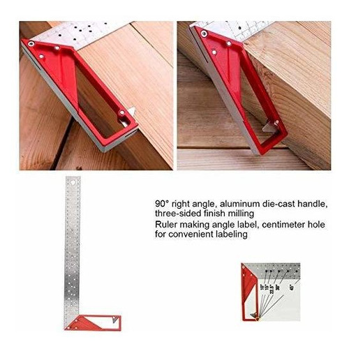 Try Square With Handle Premium Stainless Steel Woodworking