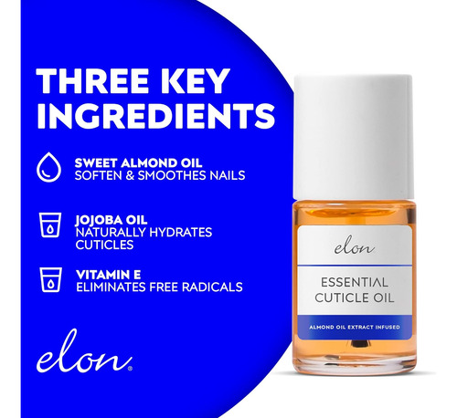Elon Aceite De Cutícula Para Uñas Con Extracto De Aceite De