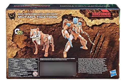 Figura de acción Transformers Mutant Tigatron 7