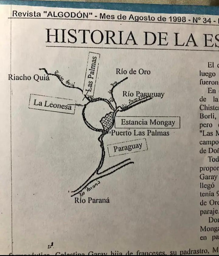 Campo En Venta - Chaco, Dpto Bermejo, Estancia Mongay, 5.700 Ha.