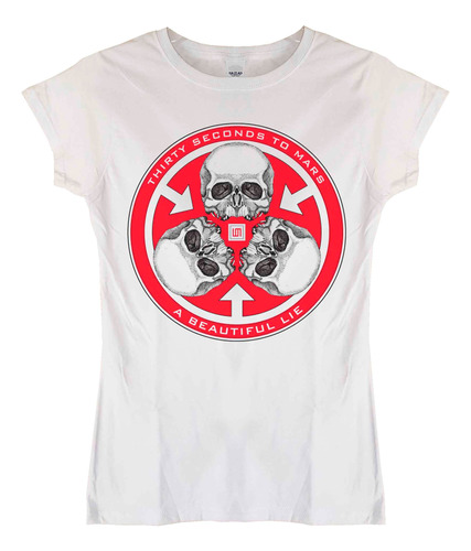 Polera Mujer Thirty Seconds To Mars A Beautiful Lie Rock Abo