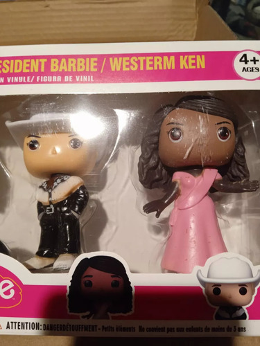 Muñecas Barbie Pop! Set 4 Figuras - Bootleg Funko (Usado)