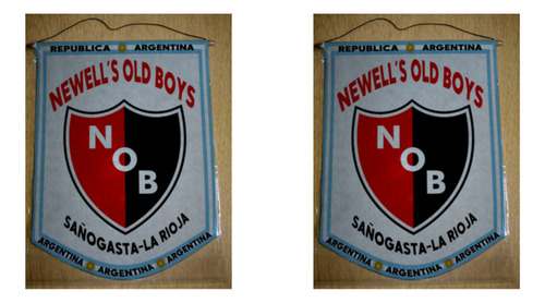 Banderin Grande 40cm Newell's Old Boys Chilecito