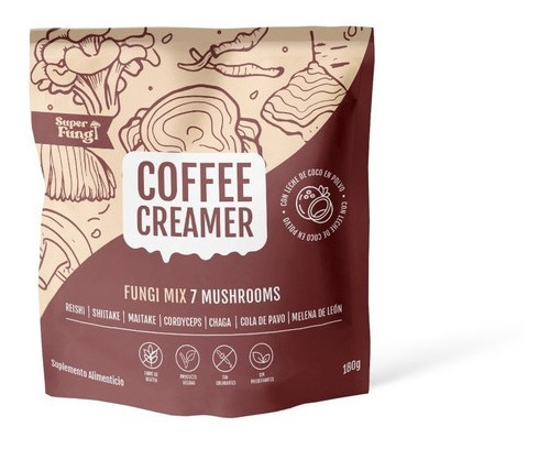 Coffee Creamer Fungi Mix - Polvo 180 Gramos