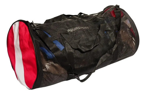 Bolso Buceo Malla Para Equipo Completo Plegable Aquasport