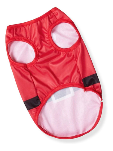 Imagen 2 de 4 de Ropa Para Mascotas Perros Gatos Disfraz Papa Noel Talla 2
