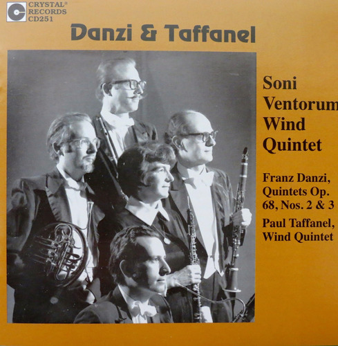 Cd: Quintetos Para Instrumentos De Viento Danzi & Taffanel