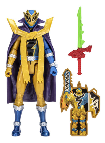 Power Rangers Dino Fury Gold Ranger Dino Master Mode