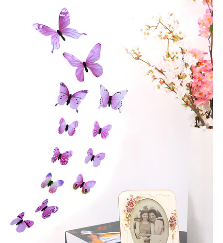 Adhesivos De Pared B Diy Para Decoración Del Hogar, Decoraci Color Rosa