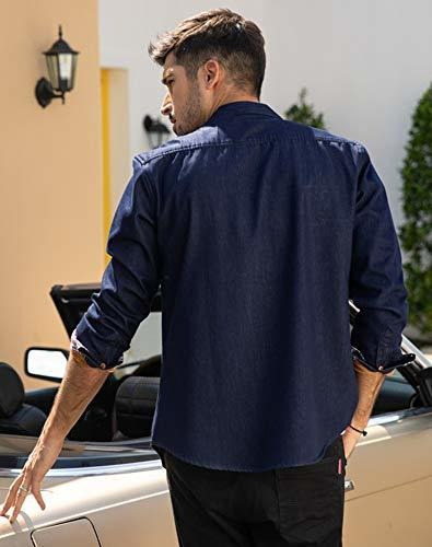 Coofandy Hombre Casual Camisas De Vestir, Tipo 01 - Ghwqc