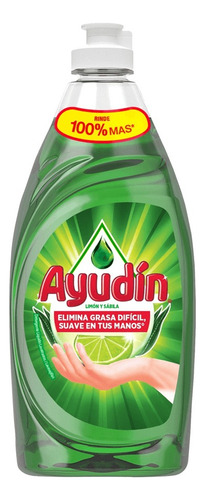 Lavavajillas Líquido Ayudín Limón 900ml
