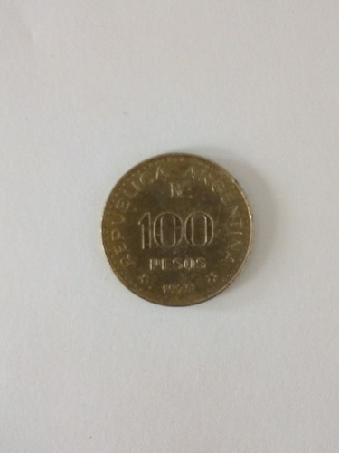 Moneda 100 Pesos Año 1979 Caballo Argentina