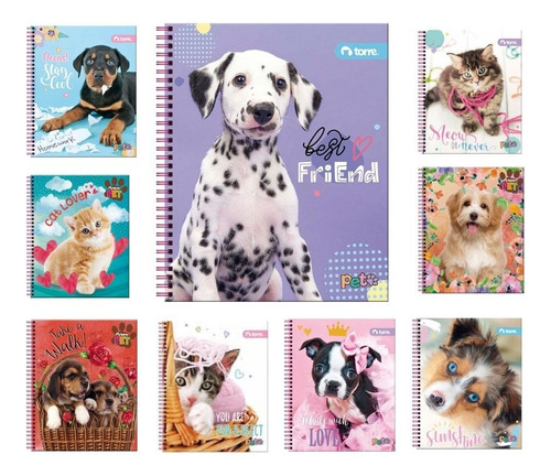 Cuaderno Universitario Torre Pet 100h 7mm Pack 5