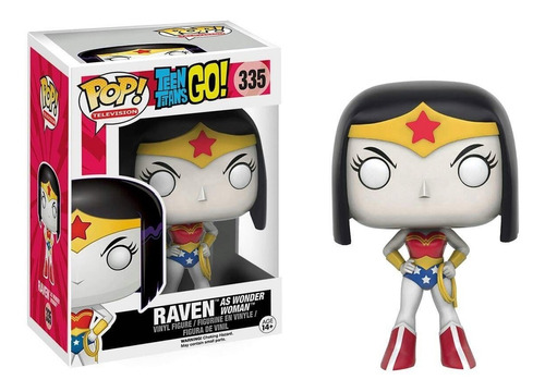 Funko Pop Raven As Wonder Woman Dc Comics Teen Titans Go