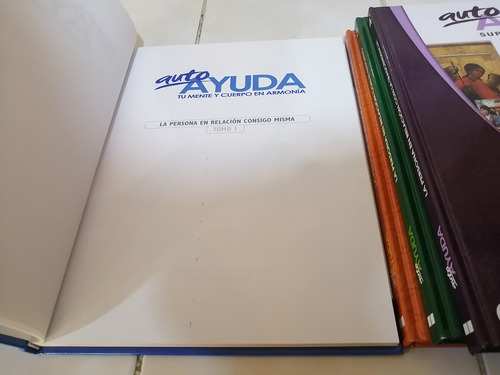 Libro Auto Ayuda Superación Personal. Tomos 1.2.3.4.grijalbo (Usado)