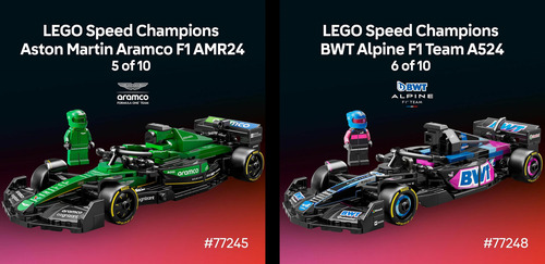 Lego Speed Champions Fórmula 1 Colección Completa 10 Sets