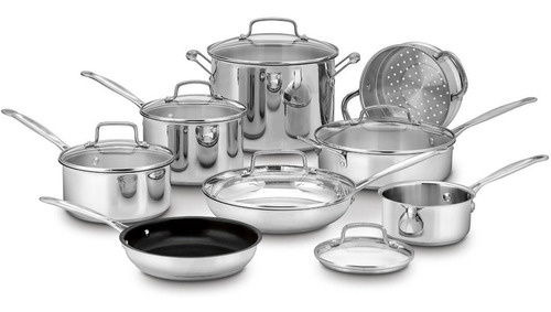 Set De Ollas 14 Piezas Chef´s Classic Inoxidable