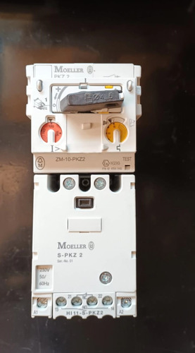 Contactor/guardamotor Moeller Zm-10-pkz2 