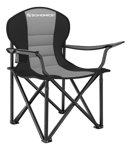 Silla De Camping Plegable, Soporta 551 Libras, Con Cómodo As