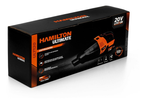 Aspiradora De Mano A Bateria Inalambrica Hamilton Ult120 20v