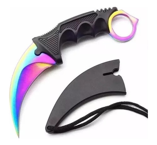 Kerambit Tornasolada Navaja Cuchillo Vaina Karambit Cs Go