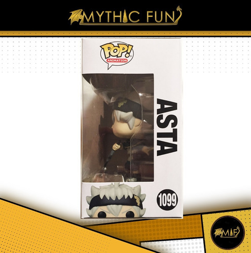Funko Pop Black Clover - Asta 1099 (Usado)