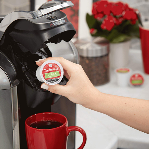 24 Capsulas De Cafe Tim Hortons Keurig Decafeinado
