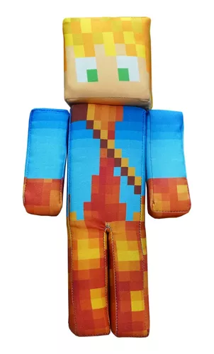 Boneco Lopers r Streamers Minecraft 35 Cm