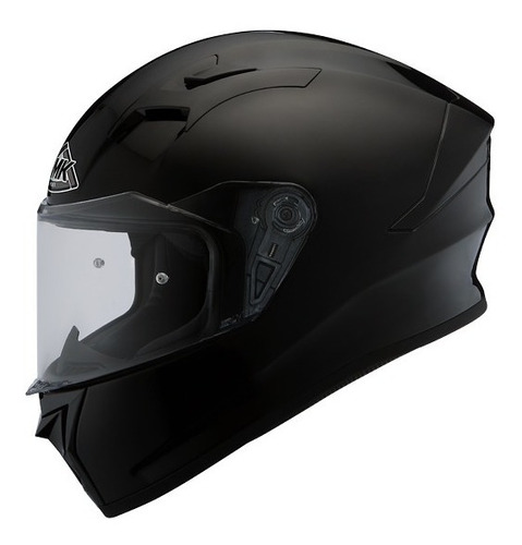 Casco Smk Stellar Negro Brillo Integral - Rvm