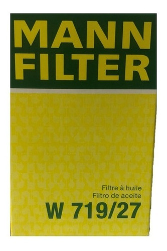 Imagen 1 de 4 de Filtro Aceite W 719/27 (mann Filter)