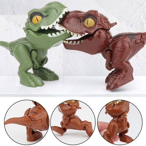 Imagen 2 de 6 de Pack 4 Juguetes Para Niños Jurassic Dinosaurios T-rex
