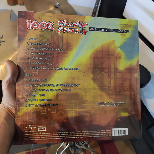 Charlie Brown Jr Vinil Charlie Brown Jr. - 100% Charlie Brow