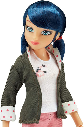 Imagen 2 de 8 de Miraculous Lady Bug Figura Muñeca Articulada Transformacion