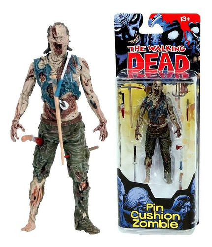 Figura The Walking Dead Pin Cushion Zombie Original