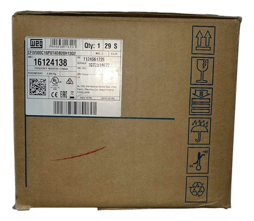 Variador De Frecuencia Weg Cfw500c16p0t4db20h13g2