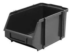 Comprar Kit 30 Caixas Bin Plástica Organizadora Nº5 Preta Resistente no Mercado Livre